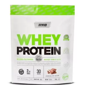 Whey Protein Star Nutrition 2 lb sabor Chocolate, doypack frontal